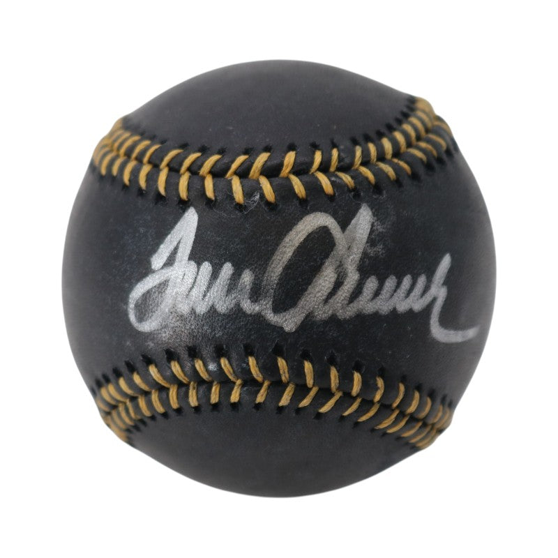 Tom Seaver NY Mets Autographed Black Leather OMLB Baseball MLB Steiner Holo