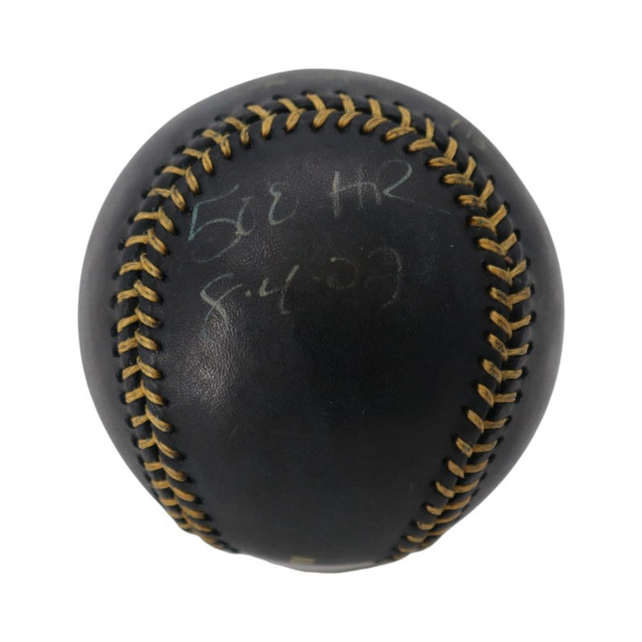 Alex Rodriguez NY Yankees Signed Inscribed Black Leather OMLB Baseball MVP Holo