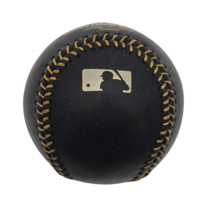 Carlos Beltran New York Mets Autographed Black Leather OMLB Baseball Steiner COA