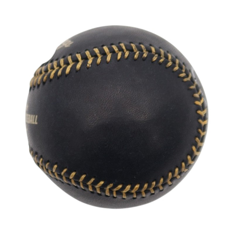 Carlos Beltran New York Mets Autographed Black Leather OMLB Baseball Steiner COA
