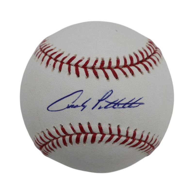Andy Pettitte NY Yankees Autographed OMLB Baseball JSA COA #CS78725