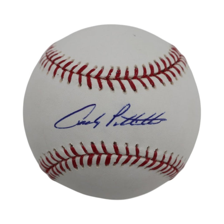 Andy Pettitte NY Yankees Autographed OMLB Baseball JSA COA #CS78725