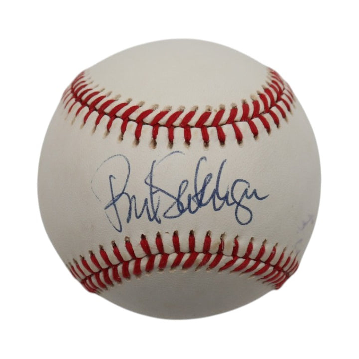 Bret Saberhagen Mets Royals Autographed Rawlings OAL Baseball JSA COA