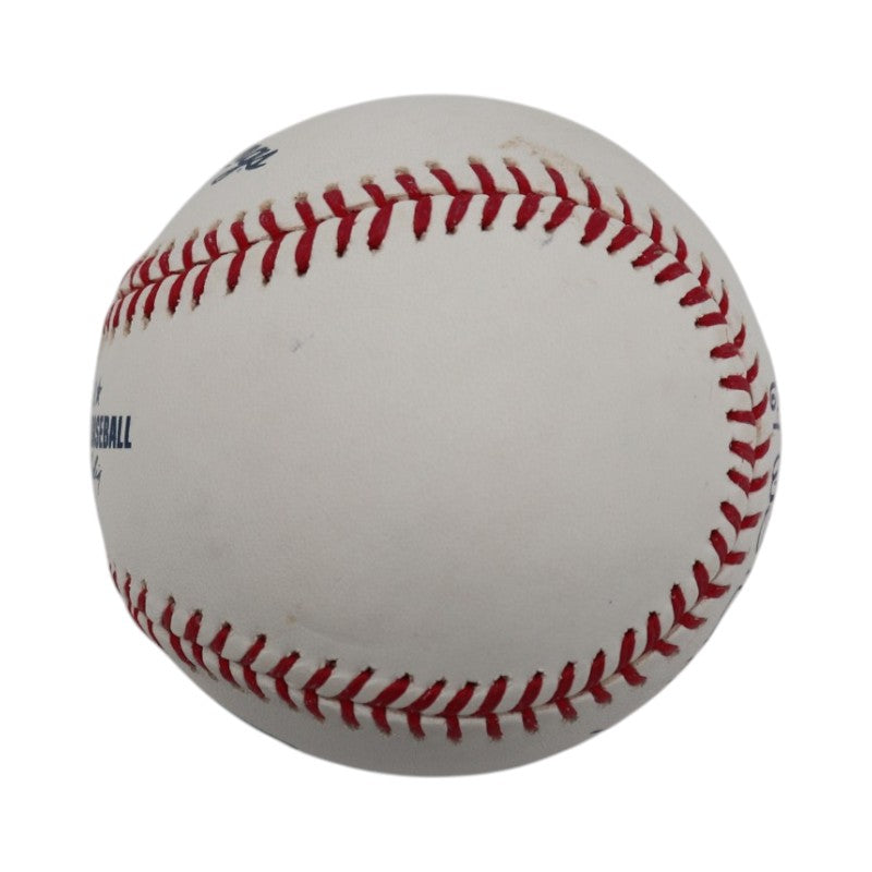 Cleon Jones New York Mets Autographed Inscribed Rawlings OMLB Baseball JSA COA
