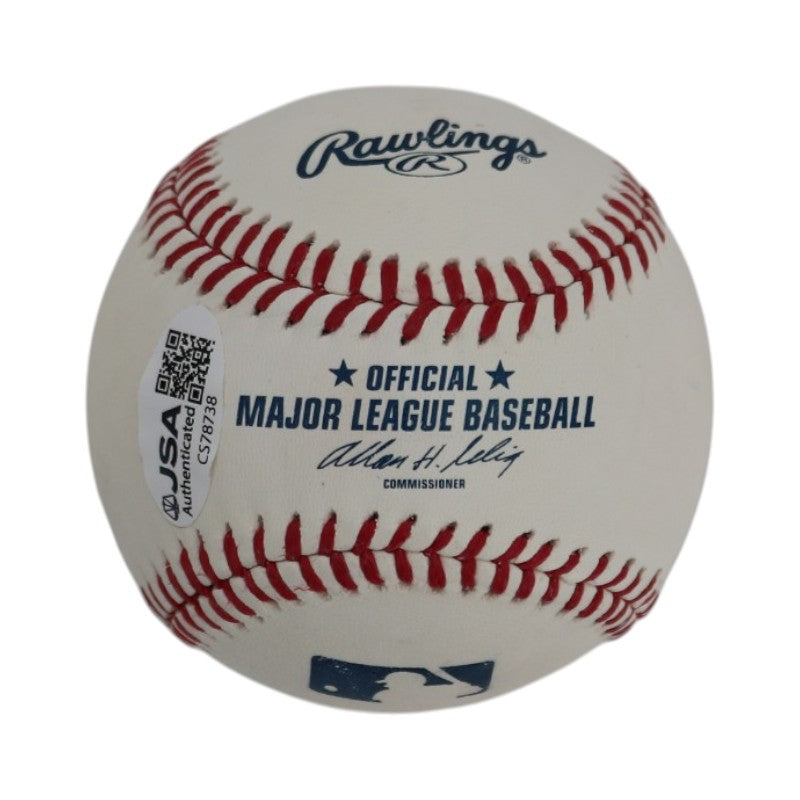 Daniel Murphy New York Mets Autographed Rawlings OMLB Baseball JSA COA