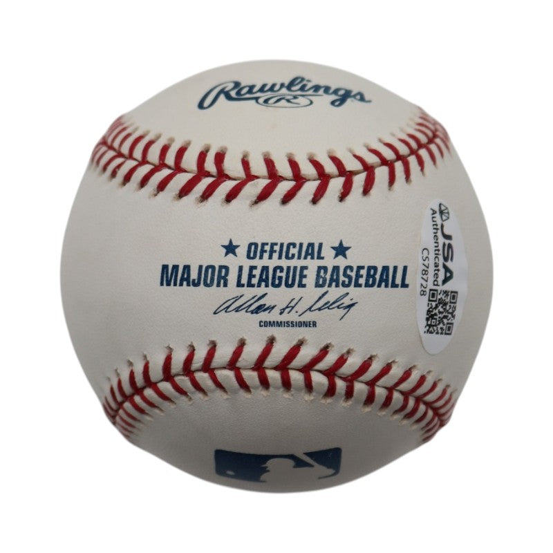 Don Zimmer Red Sox Yankees Autographed Rawlings OMLB Baseball JSA COA