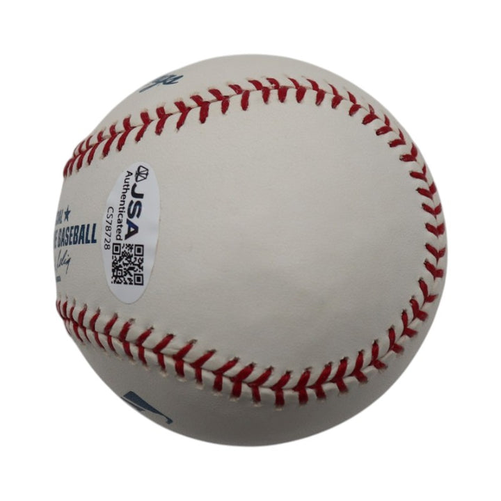 Don Zimmer Red Sox Yankees Autographed Rawlings OMLB Baseball JSA COA