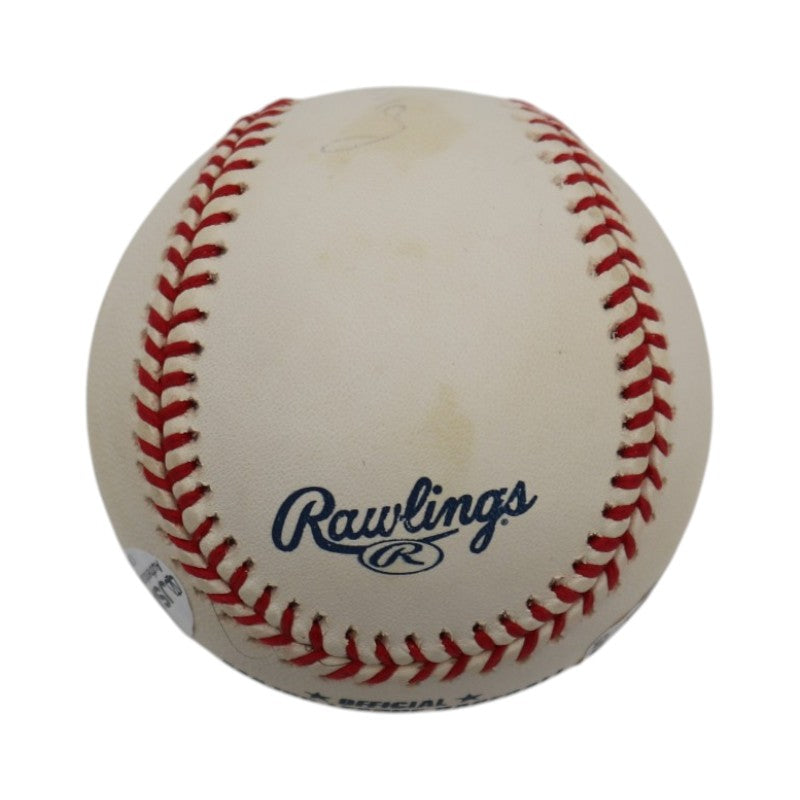 Eddie Murray Baltimore Orioles Autographed Inscribed OMLB Baseball JSA COA
