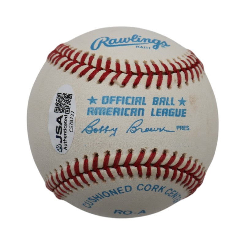 Frank Viola Minnesota Twins Autographed Rawlings OAL Baseball JSA COA