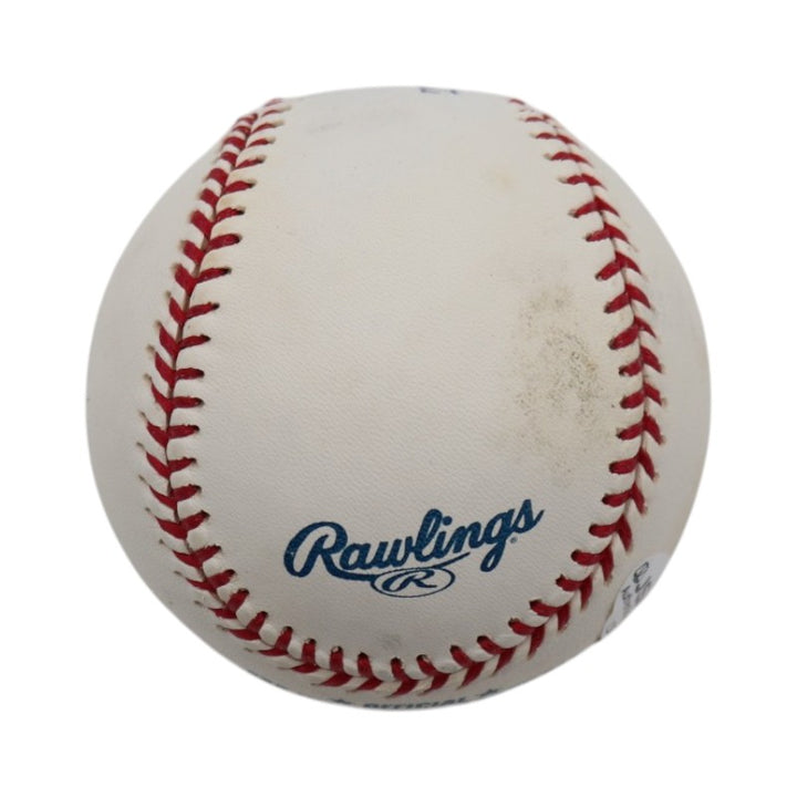 Jerry Grote New York Mets Autographed OMLB Baseball JSA COA