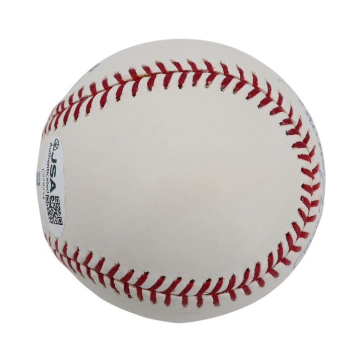 Jerry Koosman New York Mets Autographed Inscribed Rawlings OMLB Baseball JSA COA
