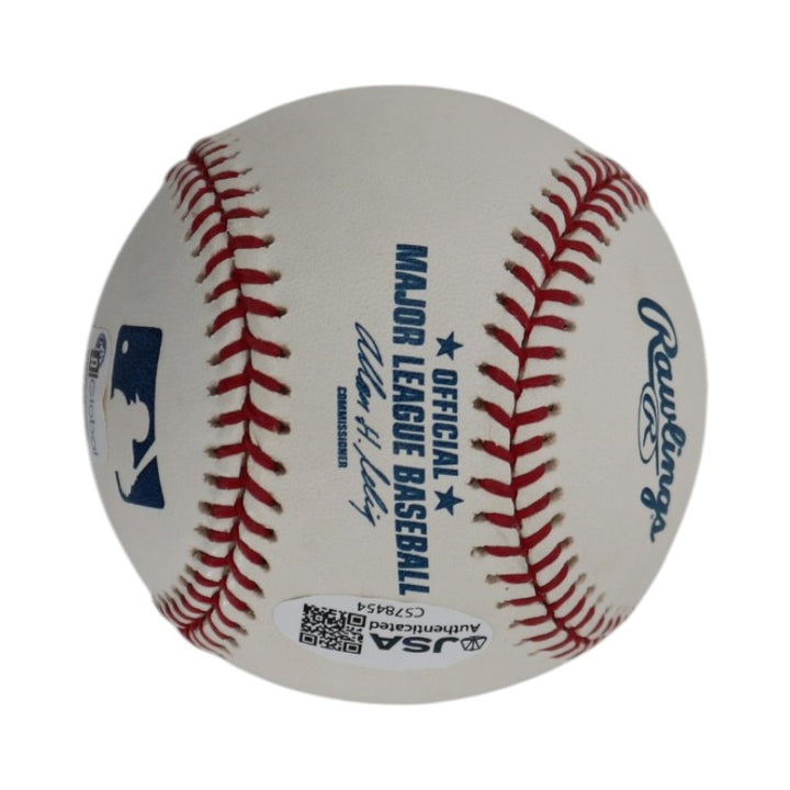 Jesse Orosco New York Mets Autographed OMLB Baseball JSA COA