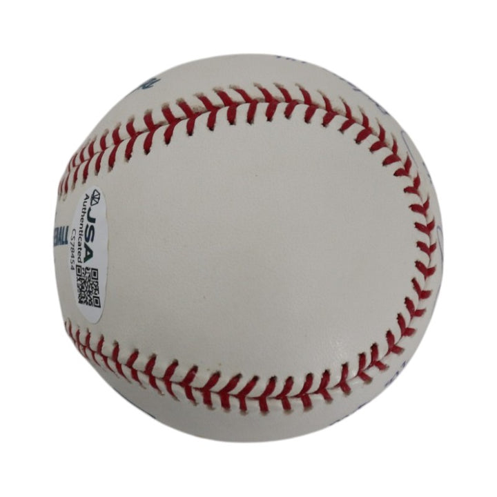 Jesse Orosco New York Mets Autographed OMLB Baseball JSA COA