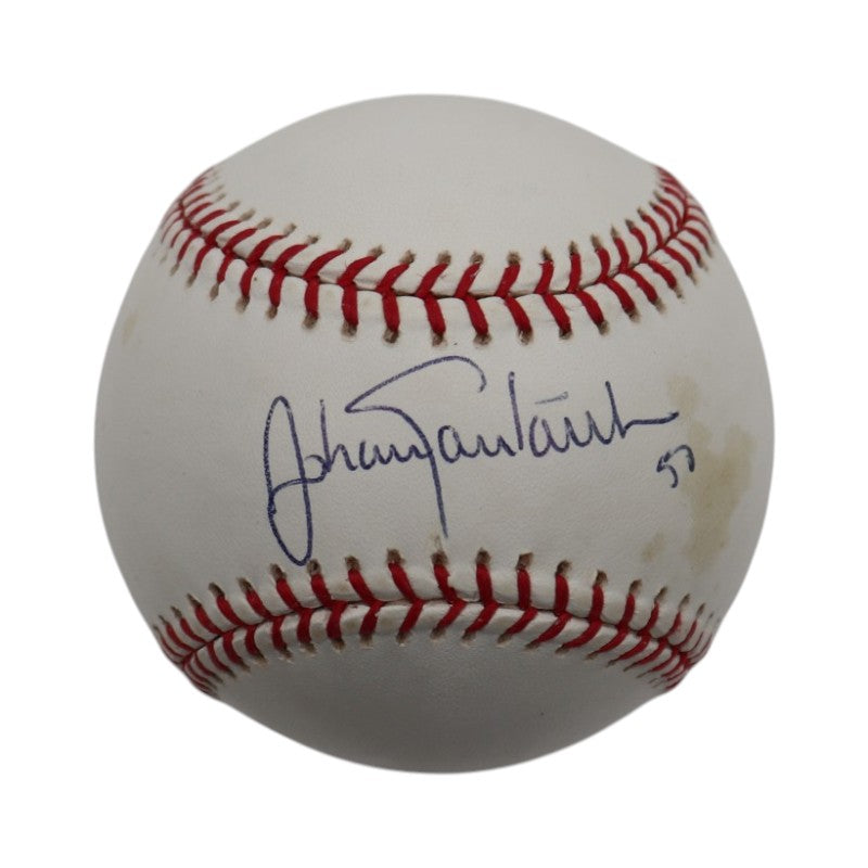 Johan Santana New York Mets Autographed Rawlings OMLB Baseball JSA COA#CS78461