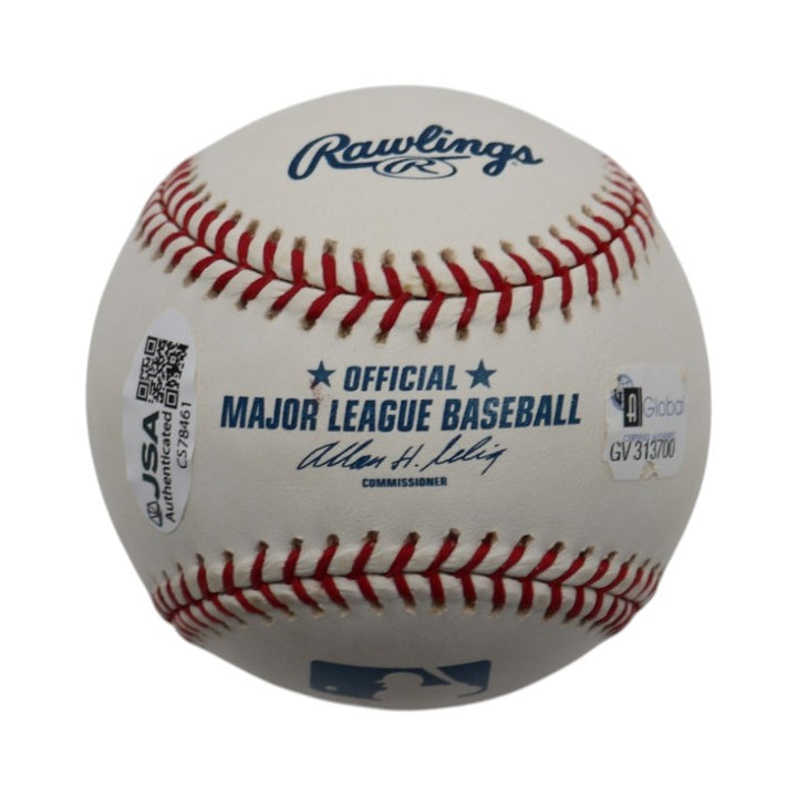 Johan Santana New York Mets Autographed Rawlings OMLB Baseball JSA COA#CS78461