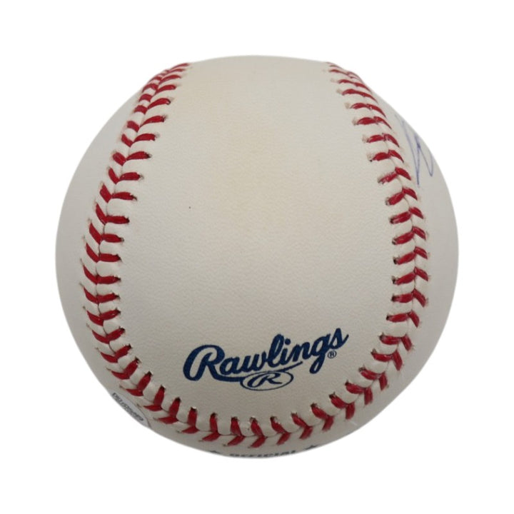Livan Hernandez Marlins Mets Autographed Rawlings OMLB Baseball JSA COA
