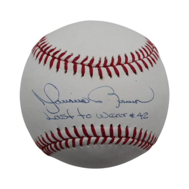 Mariano Rivera NY Yankees Autographed Inscribed Rawlings OMLB Baseball JSA COA