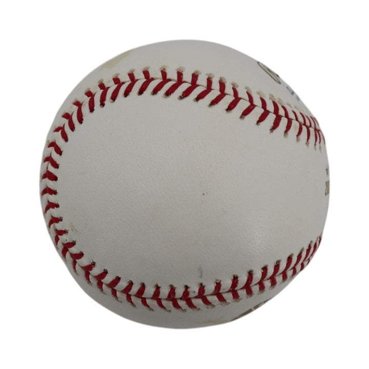 Mike Lowell Boston Red Sox Autographed Inscribed 2007 WS Baseball JSA COA