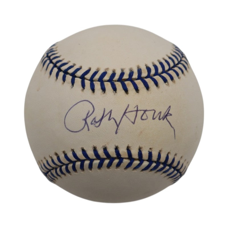 Ralph Houk NY Yankees Signed Rawlings OAL Baseball w/ Joe DiMaggio Logo JSA COA