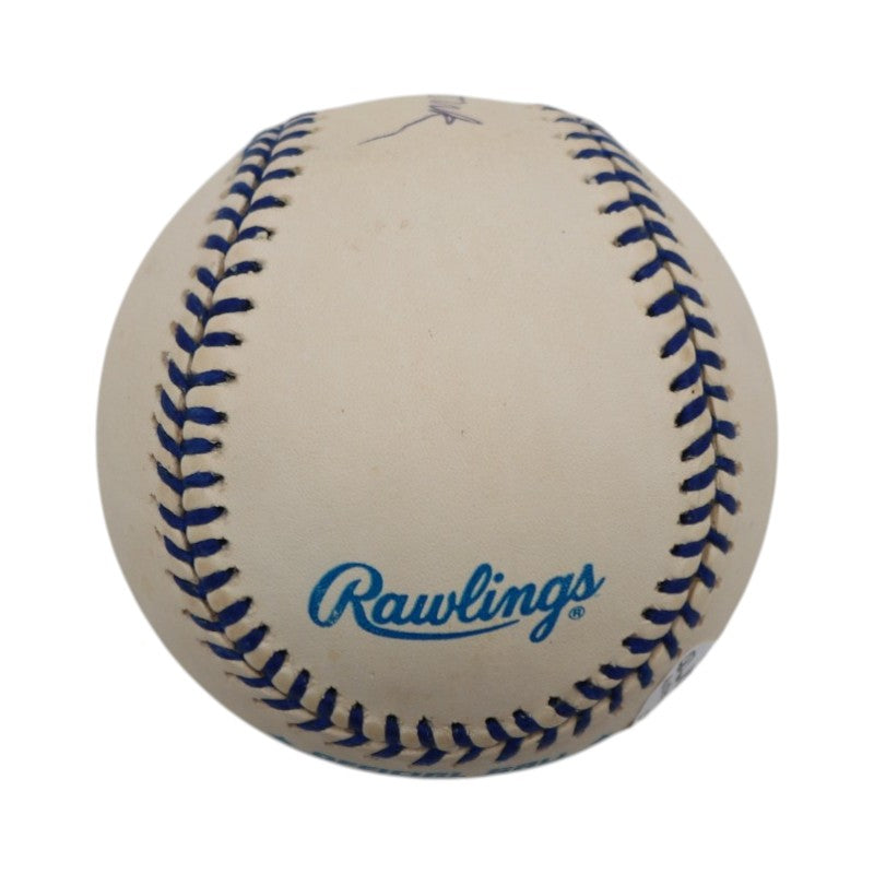 Ralph Houk NY Yankees Signed Rawlings OAL Baseball w/ Joe DiMaggio Logo JSA COA
