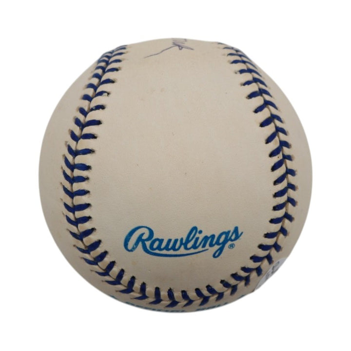 Ralph Houk NY Yankees Signed Rawlings OAL Baseball w/ Joe DiMaggio Logo JSA COA