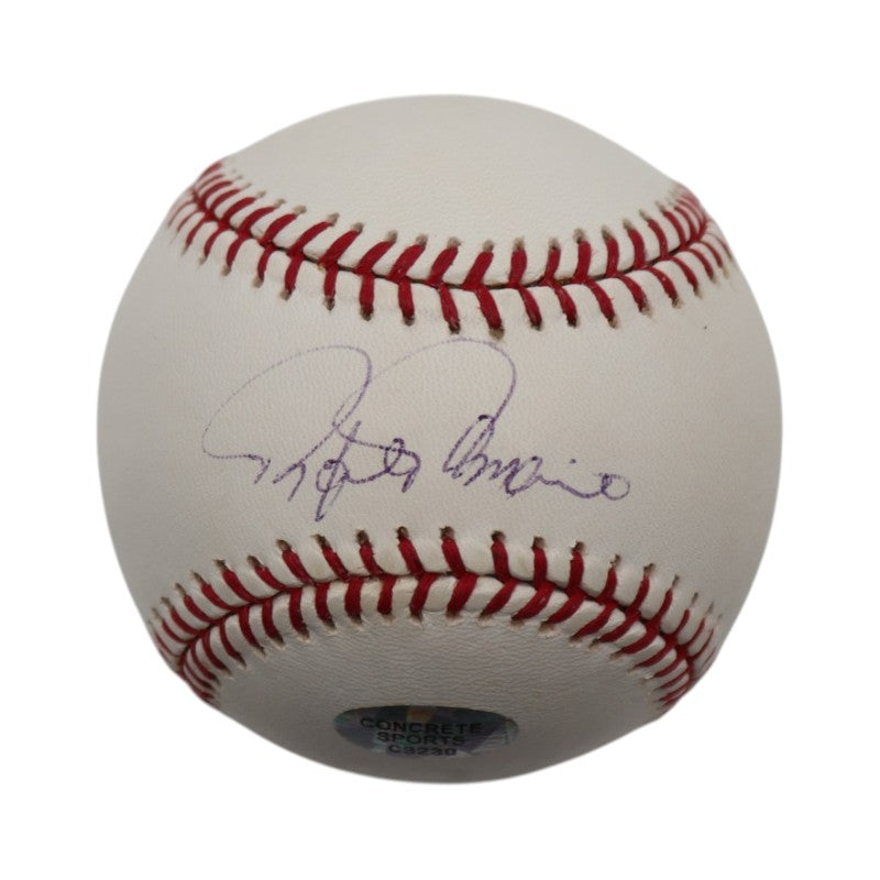 Rafael Palmeiro Texas Rangers Autographed Rawlings OMLB Baseball JSA COA