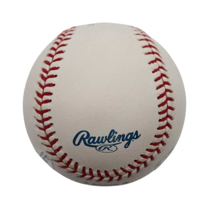 Rafael Palmeiro Texas Rangers Autographed Rawlings OMLB Baseball JSA COA