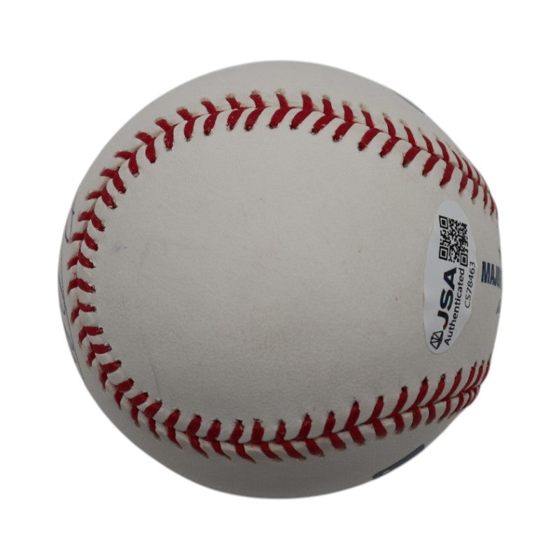 Rusty Staub New York Mets Autographed Rawlings OMLB Baseball JSA COA