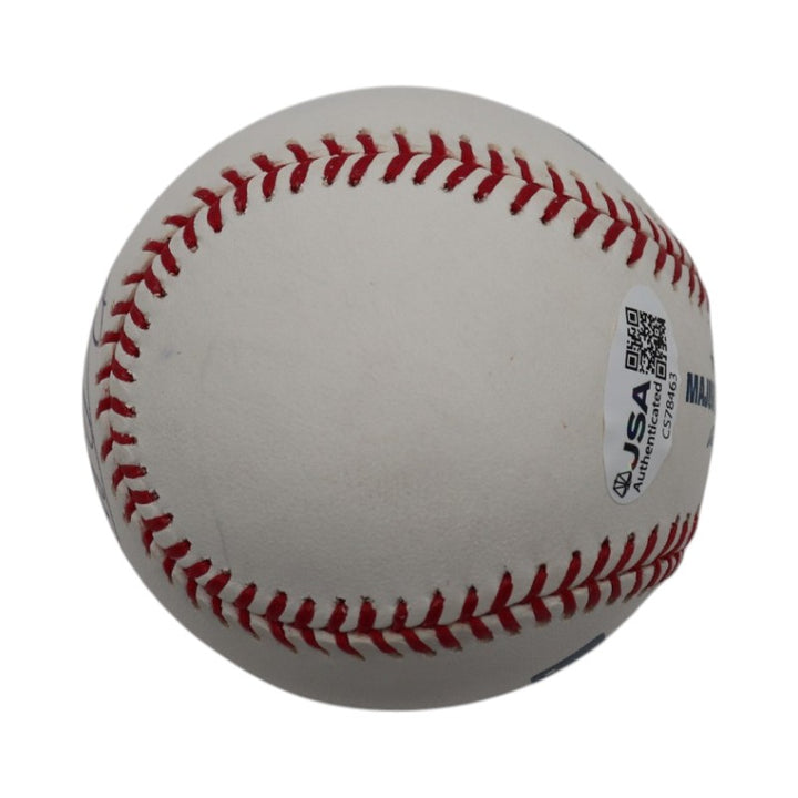 Rusty Staub New York Mets Autographed Rawlings OMLB Baseball JSA COA