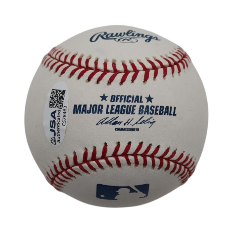 Rusty Staub New York Mets Autographed Rawlings OMLB Baseball JSA COA