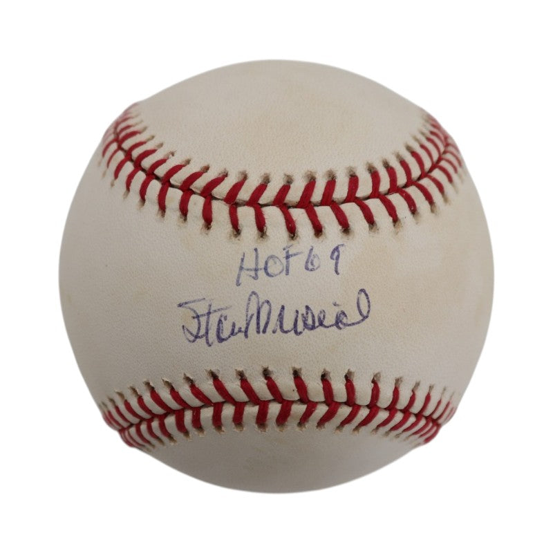 Stan Musial St. Louis Cardinals Signed Inscribed Rawlings ONL Baseball JSA COA