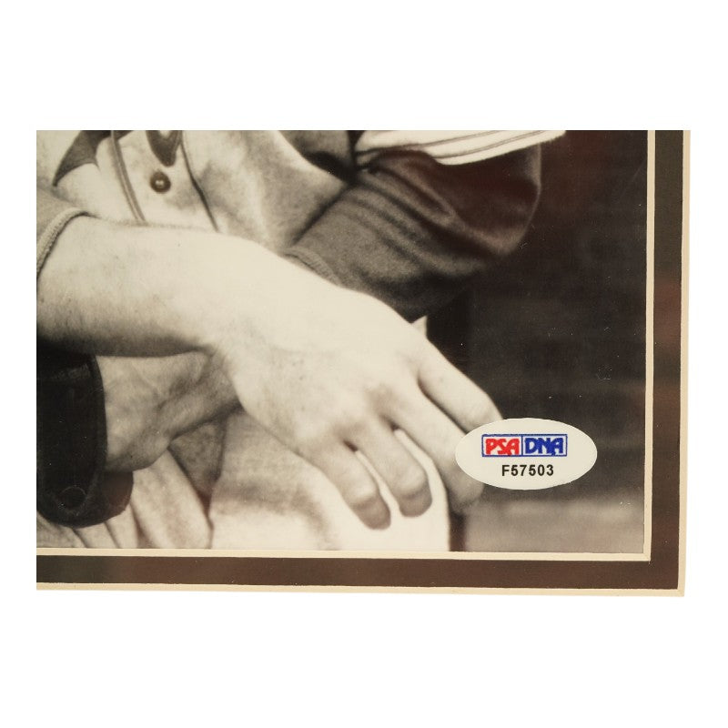 Duke Snider Brooklyn Dodgers Autographed Framed 8x10 Photo PSA COA