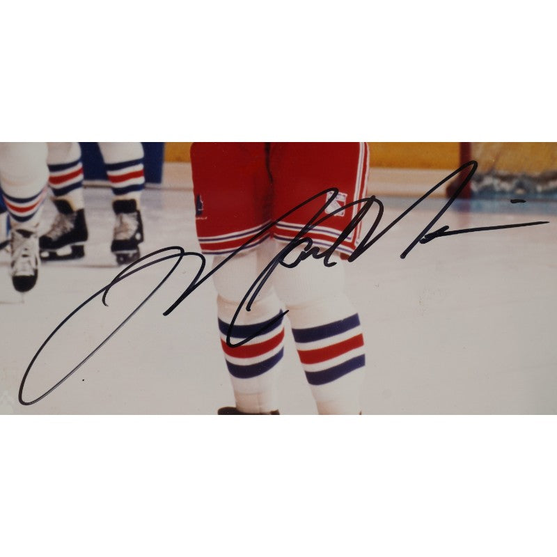 Mark Messier New York Rangers Autographed Framed 8x10 Photo PSA COA