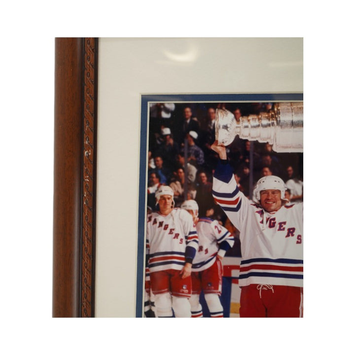 Mark Messier New York Rangers Autographed Framed 8x10 Photo PSA COA