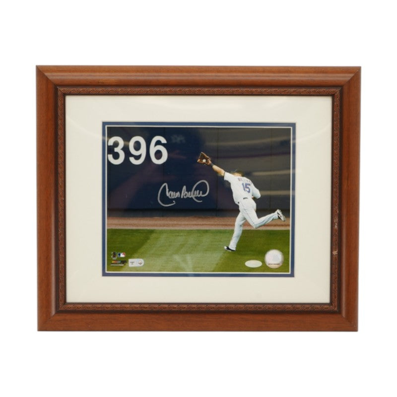 Carlos Beltran New York Mets Autographed Framed 8x10 Photo Steiner COA