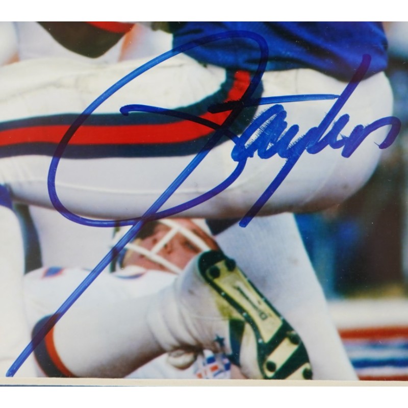 Lawrence Taylor New York Giants Autographed Framed 8x10 Photo Steiner COA