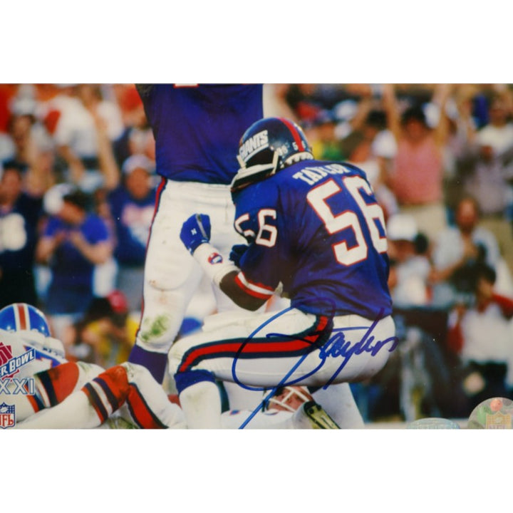 Lawrence Taylor New York Giants Autographed Framed 8x10 Photo Steiner COA