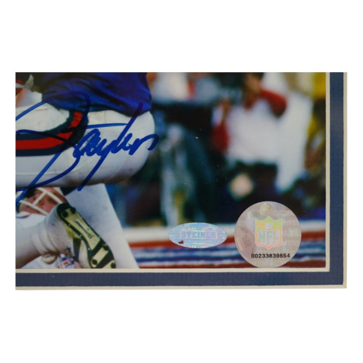 Lawrence Taylor New York Giants Autographed Framed 8x10 Photo Steiner COA