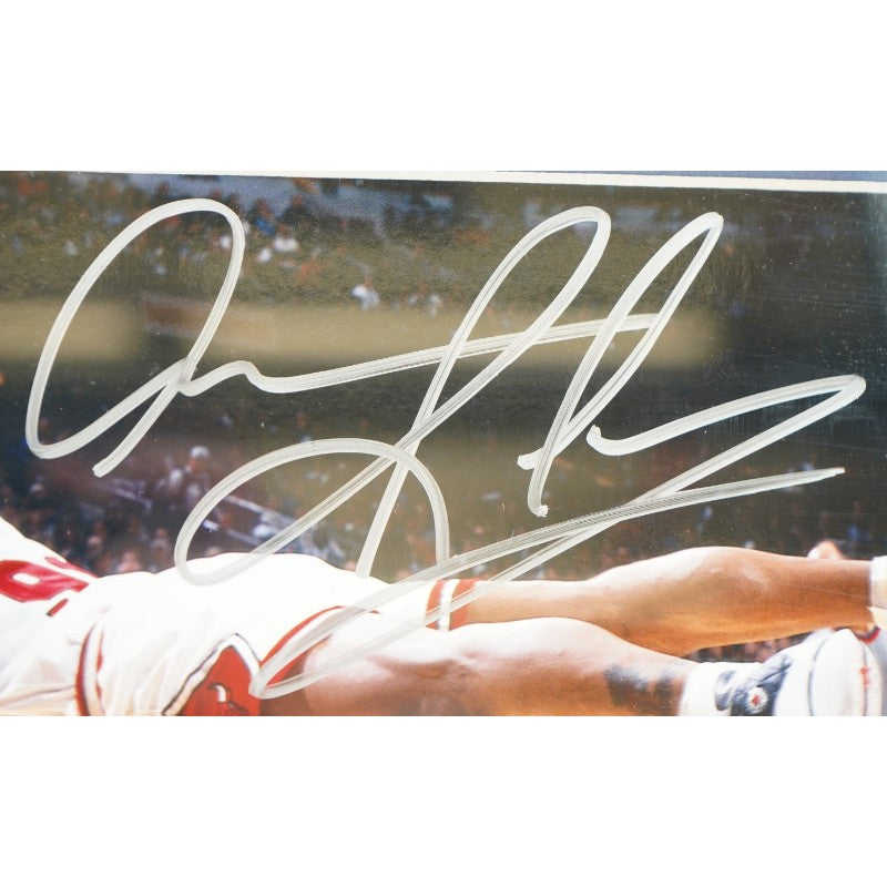 Dennis Rodman Chicago Bulls Autographed Framed 8x10 Photo Steiner COA
