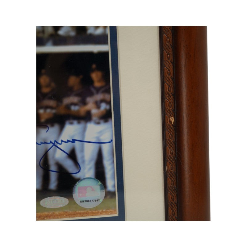 Tony Gwynn San Diego Padres Autographed Framed 8x10 Photo Steiner COA