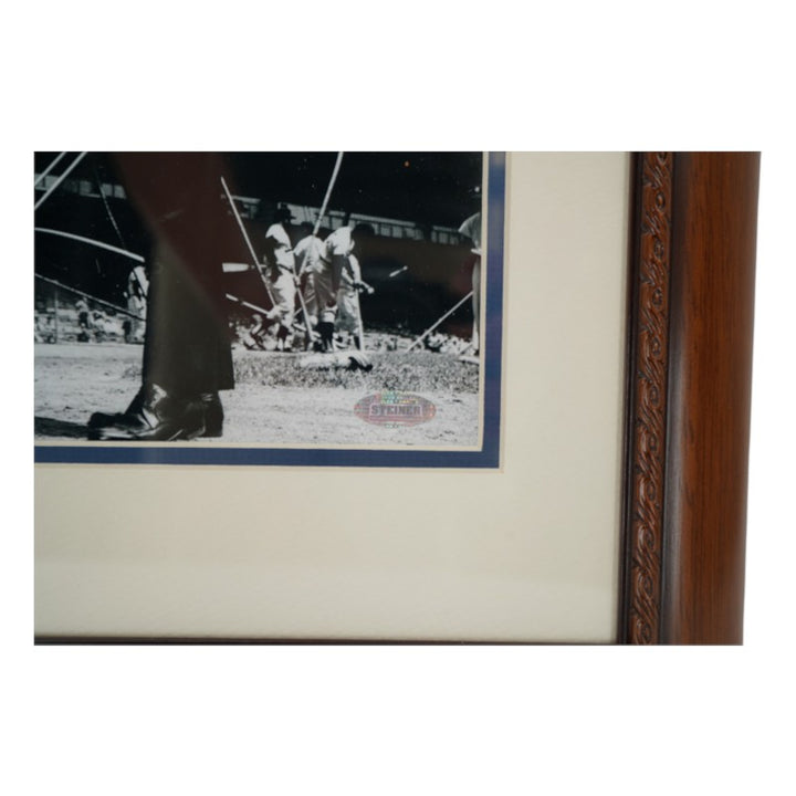 Whitey Ford New York Yankees Autographed Inscribed Framed 8x10 Photo Steiner COA