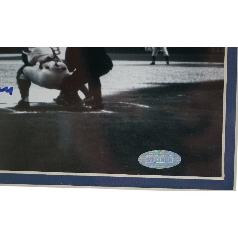 Don Larsen New York Yankees Autographed Inscribed Framed 8x10 Photo Steiner COA