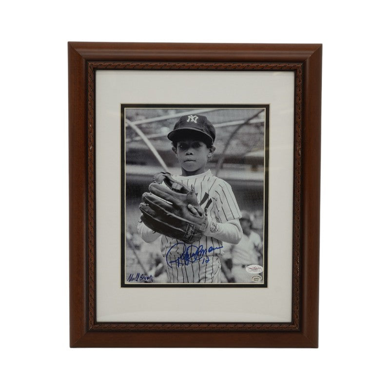 Roberto Alomar New York Yankees Autographed Framed 8x10 Photo JSA COA