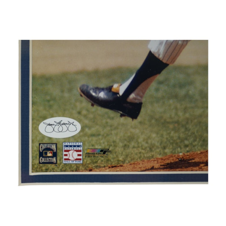 Phil Niekro Atlanta Braves Autographed Inscribed Framed 8x10 Photo JSA Holo/Athlon COA