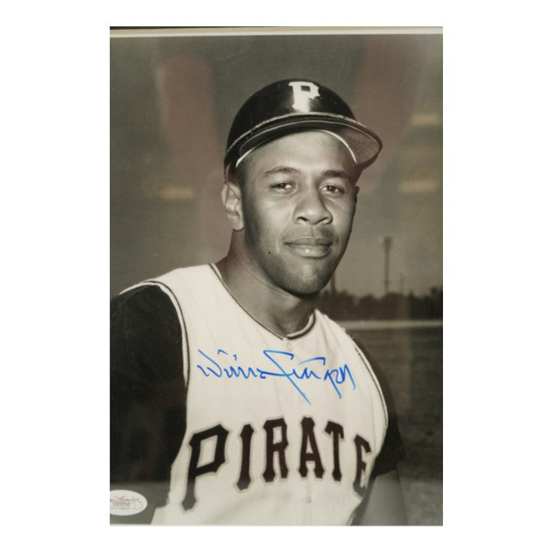 Willie Stargell Pitsburgh Pirates Autographed Framed 8x10 Photo JSA COA