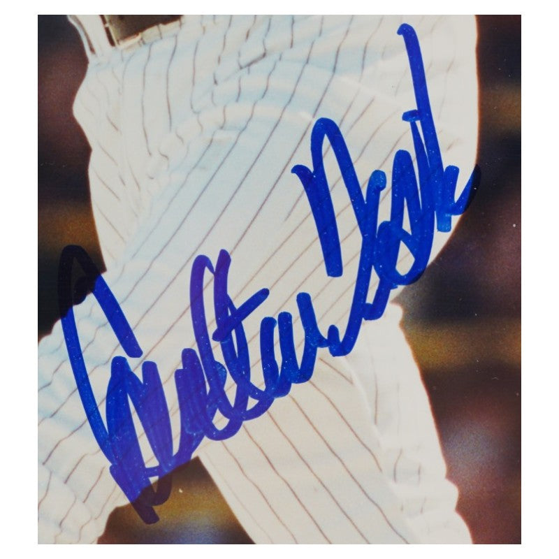 Carlton Fisk Chicago White Sox Autographed Framed 8x10 Photo JSA COA