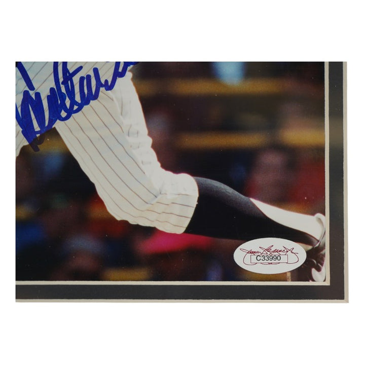 Carlton Fisk Chicago White Sox Autographed Framed 8x10 Photo JSA COA