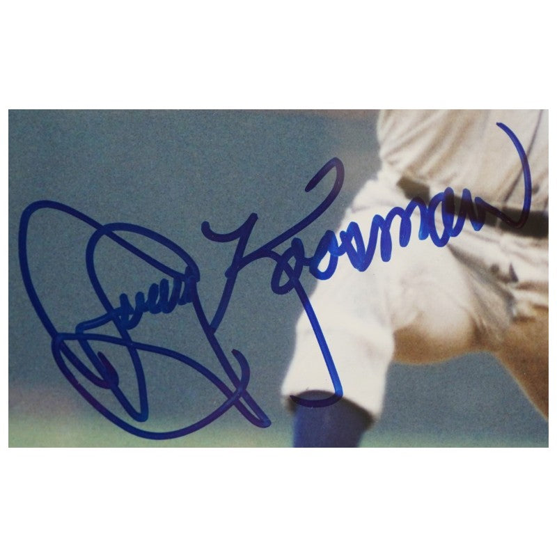Jerry Koosman New York Mets Autographed Framed 8x10 Photo JSA Holo Steiner COA