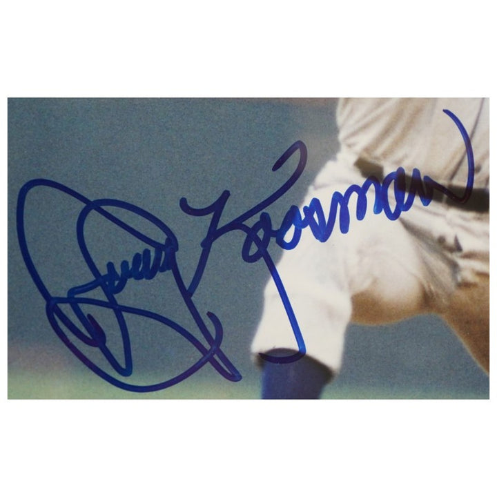 Jerry Koosman New York Mets Autographed Framed 8x10 Photo JSA Holo Steiner COA