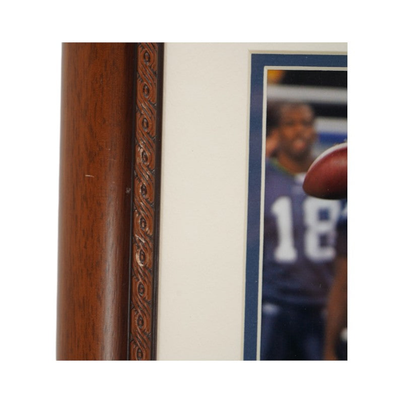 Ben Roethlisberger Pittsburgh Steelers Autographed Framed 8x10 Photo Mounted Holo COA